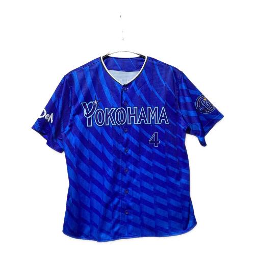 横浜DeNAベイスターズ (ヨコハマディーエヌエーベイスターズ) 2025年ビジターユニフォーム 応援グッズ SIZE M ブルー