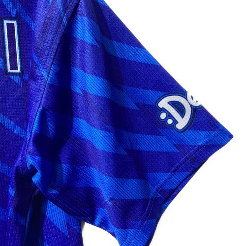 横浜DeNAベイスターズ (ヨコハマディーエヌエーベイスターズ) 2025年ビジターユニフォーム 応援グッズ SIZE M ブルー