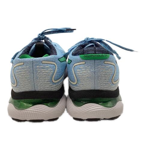 asics (アシックス) ランニングシューズ 1011B584 ゲルニンバス24 メンズ SIZE 28cm スカイブルー