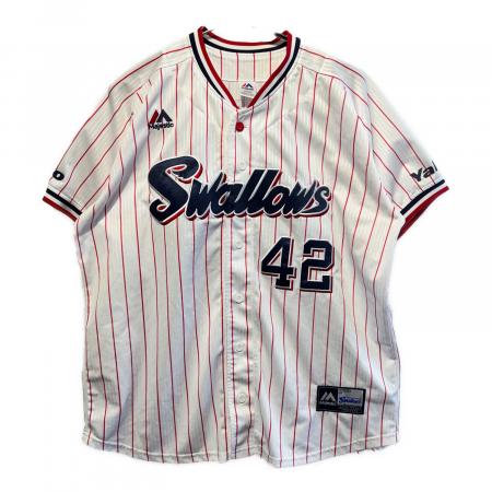 東京ヤクルトスワローズ 2021年優勝ワッペン付ユニホーム（ビジター） 坂口智隆 東京ヤクルトスワローズ 2021年優勝ワッペン付ユニホーム（ビジター