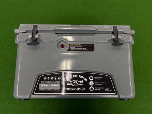 FIELDOOR (フィールドア) ノーザンクーラーボックス クーラーボックス 45QT(42.5L) グレー