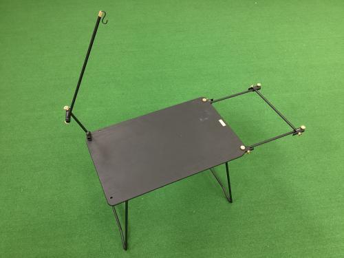 日月鉄工所 (ニチゲツテッコウジョ) アウトドアテーブル ブラック wabi-sabi