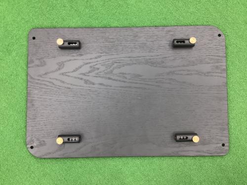 日月鉄工所 (ニチゲツテッコウジョ) アウトドアテーブル ブラック wabi-sabi
