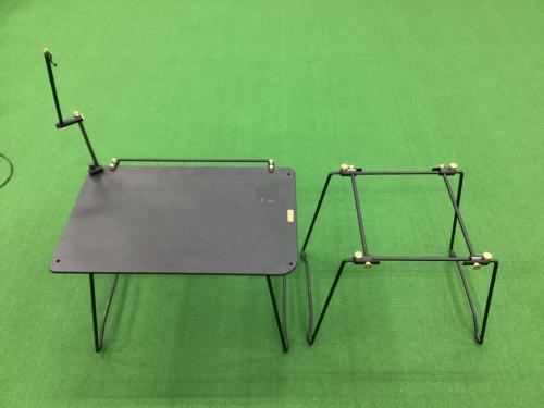 日月鉄工所 (ニチゲツテッコウジョ) アウトドアテーブル ブラック wabi-sabi