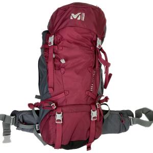 MILLET (ミレー) バックパック 35L グレー×ワインレッド SAAS FEE 30+5