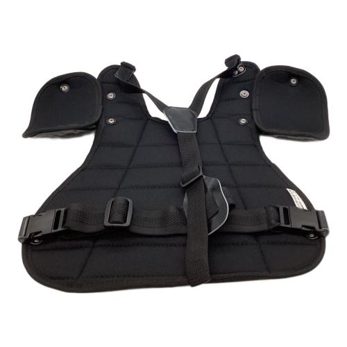 ZETT (ゼット) 軟式用審判防具一式 防具 ブラック