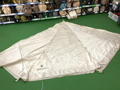 Snow peak (スノーピーク) モノポールテント FES-432 2022年雪峰祭限定 ＠ ヨゴレ有 タープエクステンションテント4 アイボリー