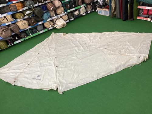 Snow peak (スノーピーク) モノポールテント FES-432 2022年雪峰祭限定 ＠ ヨゴレ有 タープエクステンションテント4 アイボリー