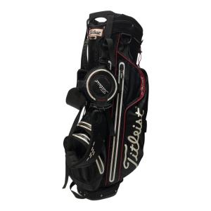 Titleist (タイトリスト) キャディバッグ ブラック×レッド STADRYスタンド式キャディバッグ
