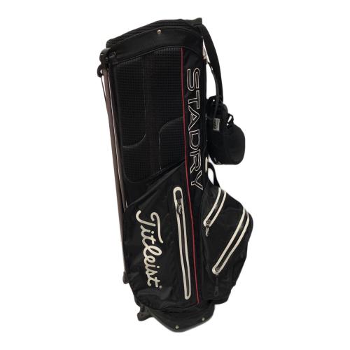 Titleist (タイトリスト) キャディバッグ ブラック×レッド STADRYスタンド式キャディバッグ