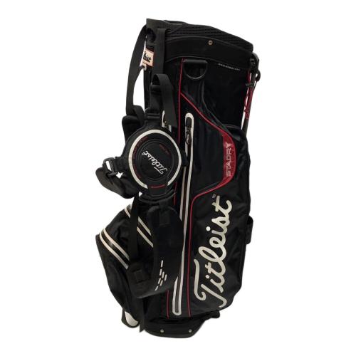 Titleist (タイトリスト) キャディバッグ ブラック×レッド STADRYスタンド式キャディバッグ