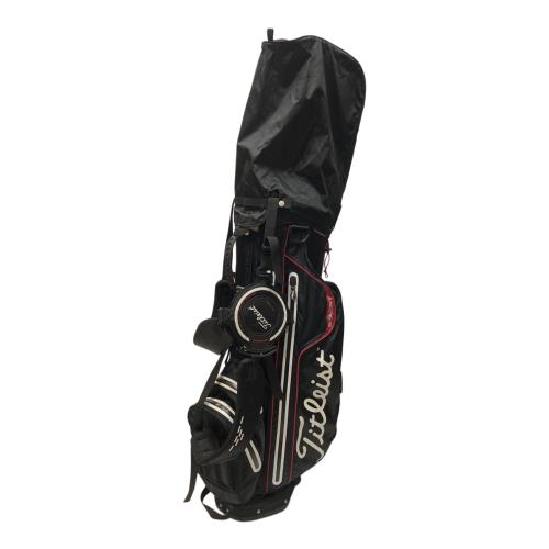 Titleist (タイトリスト) キャディバッグ ブラック×レッド STADRYスタンド式キャディバッグ