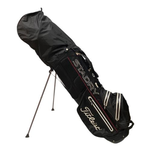 Titleist (タイトリスト) キャディバッグ ブラック×レッド STADRYスタンド式キャディバッグ