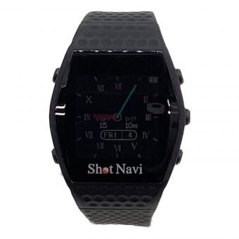 SHOT NAV (ショットナビ) ゴルフGPSナビ 箱・ケーブル付 ブラック INFINITY