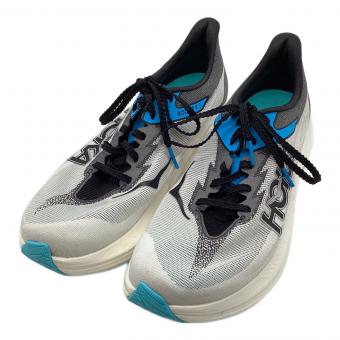 HOKAONEONE (ホカオネオネ) ランニングシューズ 1168724-WBLC メンズ SIZE 26.5cm ホワイト×ブラック