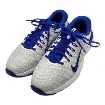 NIKE (ナイキ) フリー ゴルフ GAME ROYAL ゴルフシューズ FQ7875-400 メンズ SIZE 26cm ホワイト×ブルー
