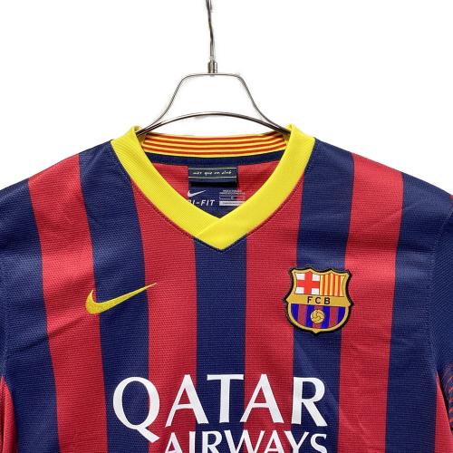 FCバルセロナ (エフシーバルセロナ) 2013/14年 ホームレプリカユニフォーム サッカーユニフォーム SIZE L