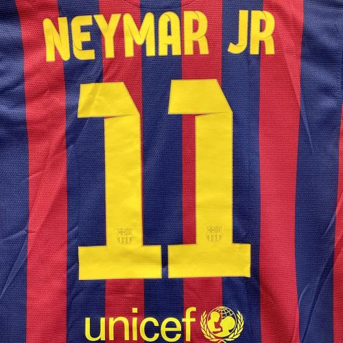 FCバルセロナ (エフシーバルセロナ) 2013/14年 ホームレプリカユニフォーム サッカーユニフォーム SIZE L