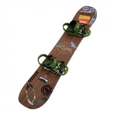 SALOMON (サロモン) スノーボード 155cm ブラック 4X4 キャンバー