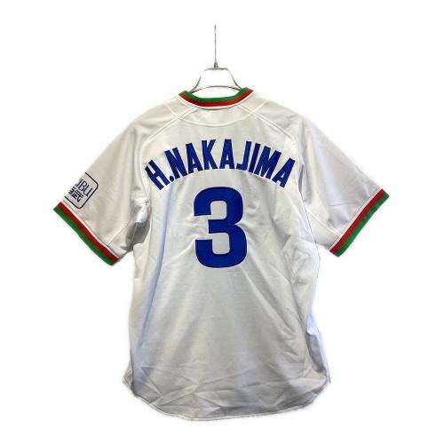 埼玉西武ライオンズ (サイタマセイブライオンズ) 中島裕之【3】 応援グッズ Mサイズ ホワイト