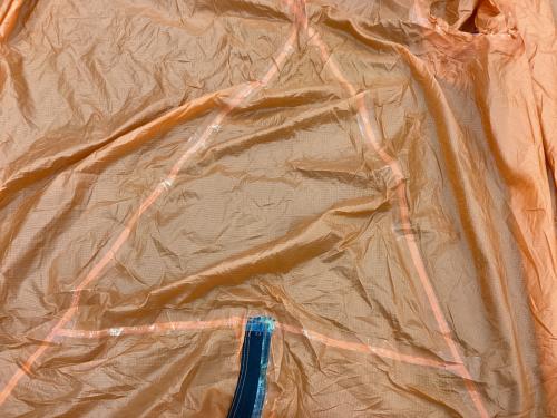 RIPEN (ライペン) 登山用テント ヨゴレ・シーム補修跡有＠ AIR RAIZ 1