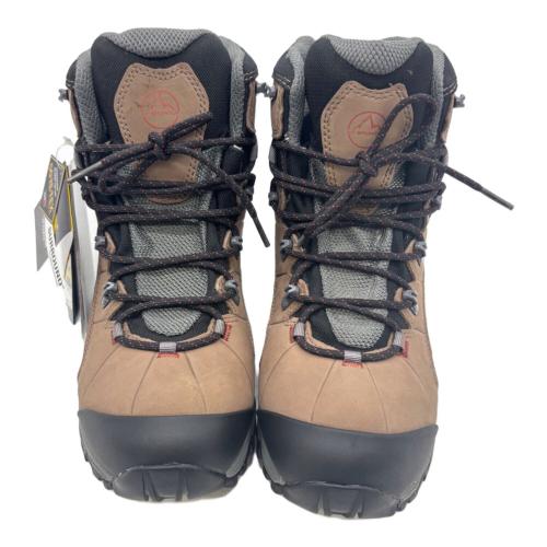 LA SPORTIVA (スポルティバ) NUCLEO HIGH GTX ハイカット(ソフトソール) トレッキングシューズ EUR 42(約26.5-27cm) ブラック×ブラウン