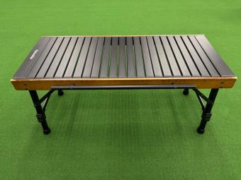 Naturehike (ネイチャーハイク) アウトドアテーブル NH21JU011 ブラック×ブラウン Square Fold-IGT