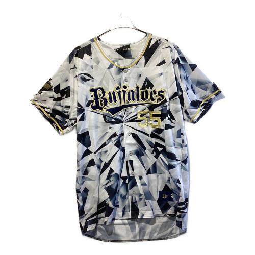 オリックス・バファローズ 2018年夏の陣ハイクオリティユニフォーム 応援グッズ DBFR-1815A SIZE XO ホワイト×グレー