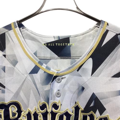 オリックス・バファローズ 2018年夏の陣ハイクオリティユニフォーム 応援グッズ DBFR-1815A SIZE XO ホワイト×グレー