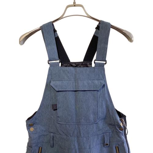 686 (シックスエイトシックス) ブラックマジックインサレーテッドビブ スノーボードウェア(パンツ) レディース SIZE S ブルー