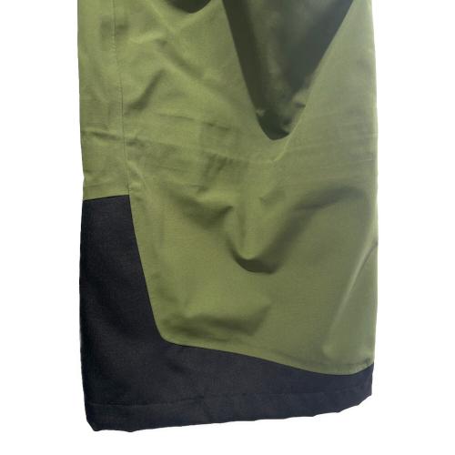 unfudge (アンファッジ) GENTLE BIB PANTS スノーボードウェア(パンツ) メンズ SIZE XXL グリーン×ブラック