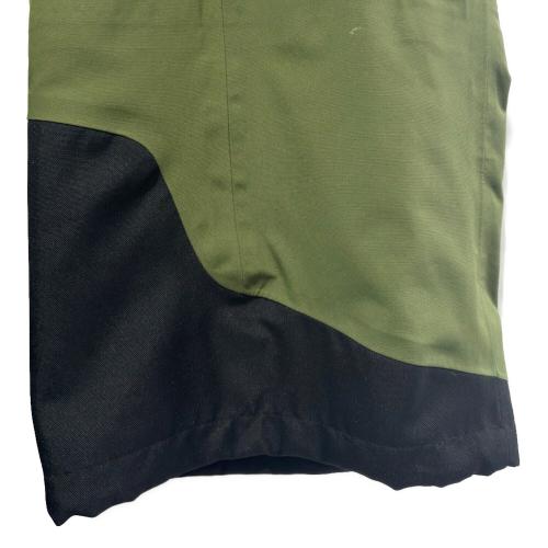 unfudge (アンファッジ) GENTLE BIB PANTS スノーボードウェア(パンツ) メンズ SIZE XXL グリーン×ブラック
