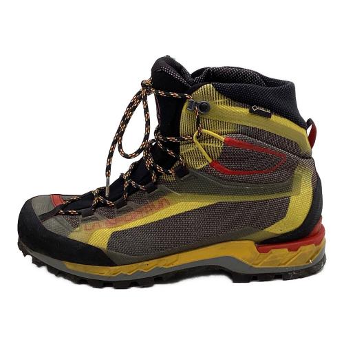 LA SPORTIVA (スポルティバ) トランゴテックGTX ハイカット(ハードソール) トレッキングシューズ 01-190 メンズ SIZE 27cm ブラック×イエロー