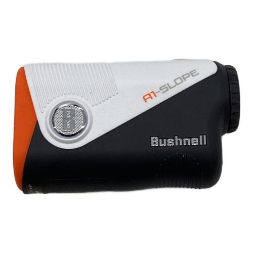 Bushnell (ブッシュネル) ゴルフ距離測定器 ケース・充電ケーブル付 ホワイト×オレンジ ピンシーカー A1スロープジョルト