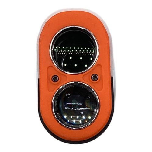 Bushnell (ブッシュネル) ゴルフ距離測定器 ケース・充電ケーブル付 ホワイト×オレンジ ピンシーカー A1スロープジョルト