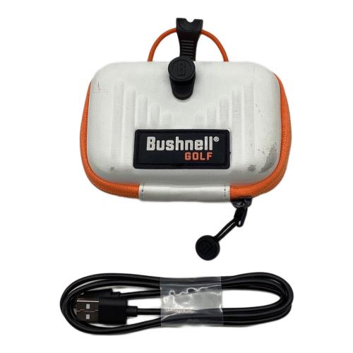 Bushnell (ブッシュネル) ゴルフ距離測定器 ケース・充電ケーブル付 ホワイト×オレンジ ピンシーカー A1スロープジョルト