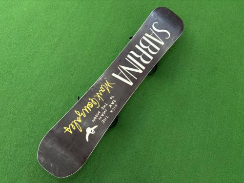 SABRINA (サブリナ) DLX スノーボード 19-20 145cm ブラック×ブラウン