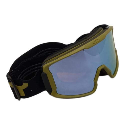 OAKLEY (オークリー) ラインマイナー ゴーグル フレームゴールド/PRIZMレンズ/ケース付