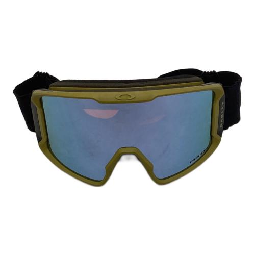 OAKLEY (オークリー) ラインマイナー ゴーグル フレームゴールド/PRIZMレンズ/ケース付