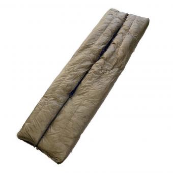 ENLIGHTENED EQUIPMENT (エンライト イクイップメント) マミー型シュラフ(化繊) カーキ×ブルー キルト型シュラフ ケース付 REVELATION