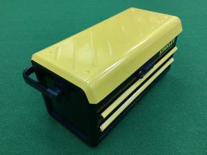 STANLEY (スタンレー) 収納ケース イエロー×ブラック メタルツールボックス 3段