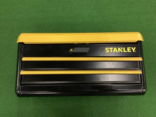 STANLEY (スタンレー) 収納ケース イエロー×ブラック メタルツールボックス 3段