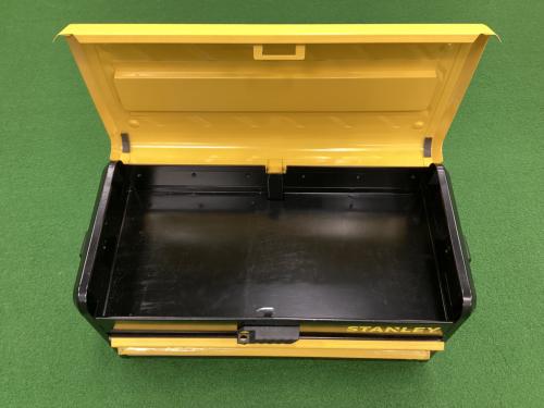 STANLEY (スタンレー) 収納ケース イエロー×ブラック メタルツールボックス 3段