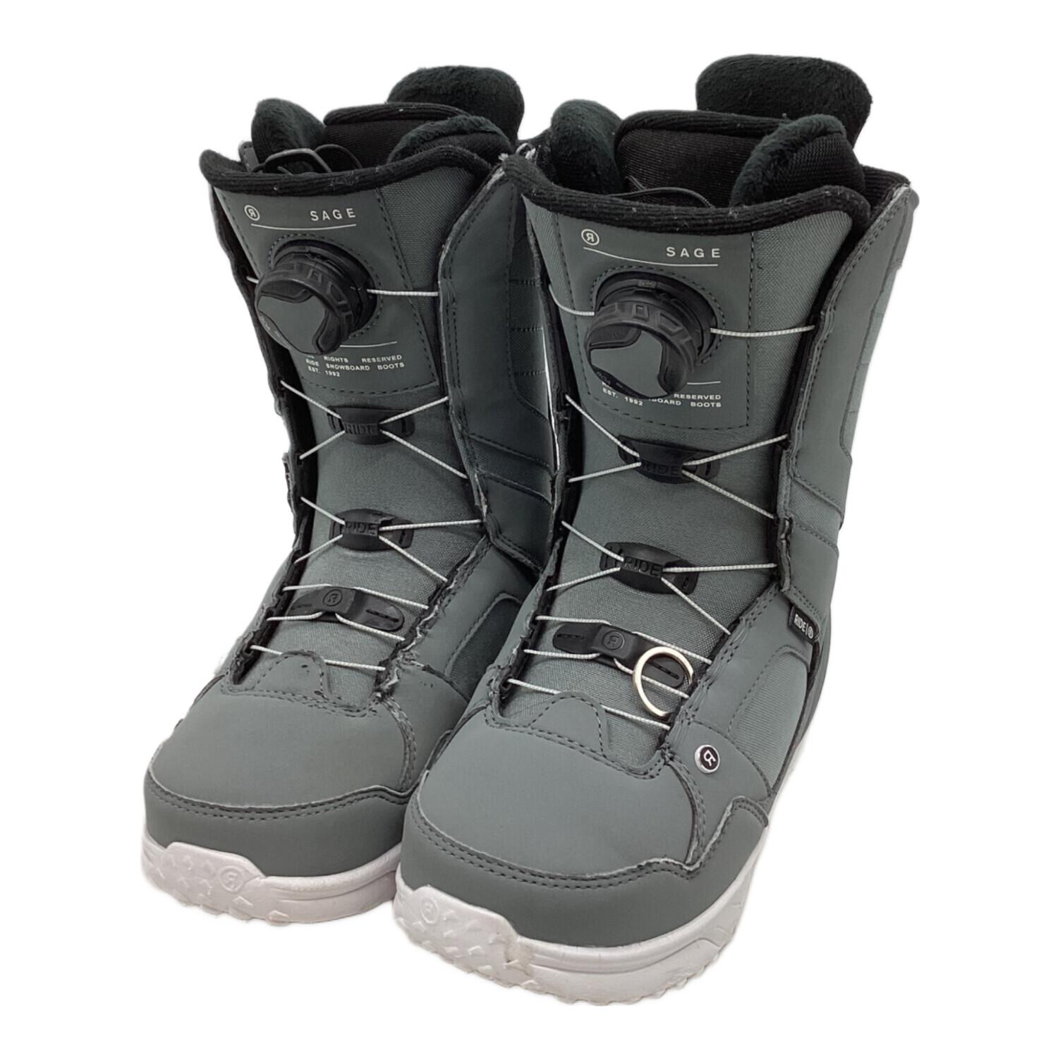 RIDE (ライド) SAGE スノーボードブーツ SIZE 22cm グレー｜トレファク