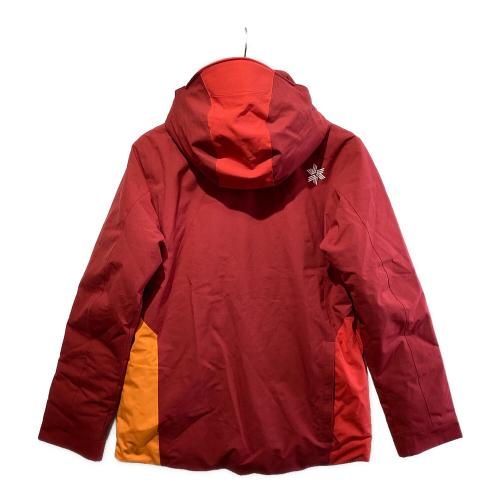 GOLDWIN (ゴールドウイン) Stream Jacket スノーボードウェア(ジャケット) G11926P メンズ SIZE L レッド×イエロー