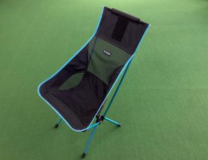 Helinox (ヘリノックス) アウトドアチェア ブラック×ブルー サンセットチェア