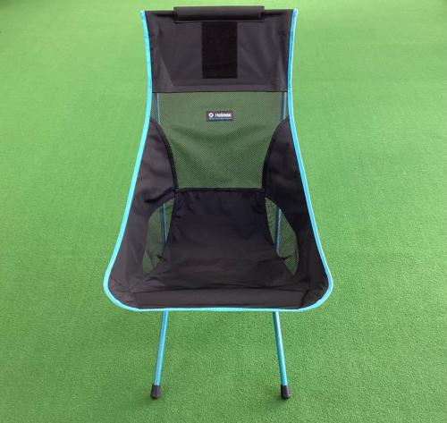 Helinox (ヘリノックス) アウトドアチェア ブラック×ブルー サンセットチェア