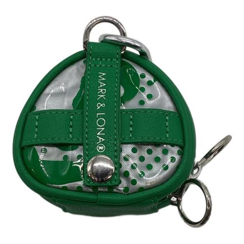 MARK&LONA (マークアンドロナ) ゴルフ雑貨 MLS-3B-SB43 グリーン Hive Pouch スカルカモクリアボールポーチ