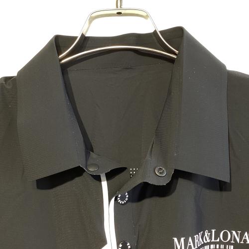 MARK&LONA (マークアンドロナ) ポロシャツ ゴルフウェア(トップス) MCM-2C-AP52 CD7-SPP メンズ SIZE L ブラック