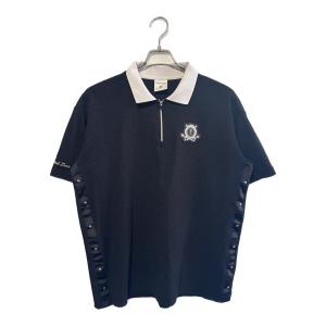 MARK&LONA (マークアンドロナ) ポロシャツ ゴルフウェア(トップス) MLM-3A-AP03 Prince Stud Polo メンズ SIZE XL ブラック
